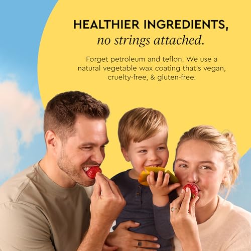 Boka Strawberry Mango Expandable Woven Dental Floss, Made from Natural Vegetable Wax, Teflon-Free, 30 Yards of Waxed Floss (Pack of 1) - Image 3