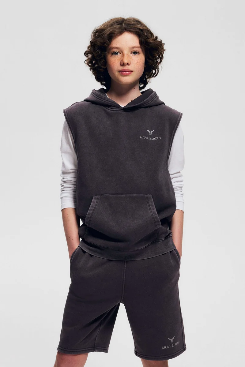 H&M Sleeveless sports hoodie