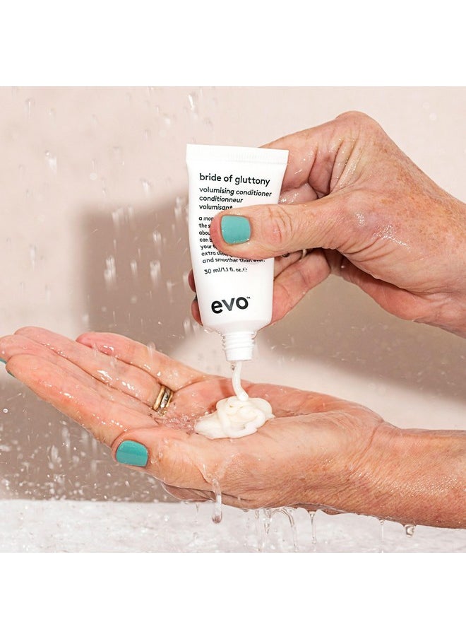 EVO Bride Of Gluttony Volumizing Conditioner Protects Hair Colour Reduces Frizz And Tones Hair Colour Travel Size, 30Ml / 1.01Fl.Oz  - Image 2