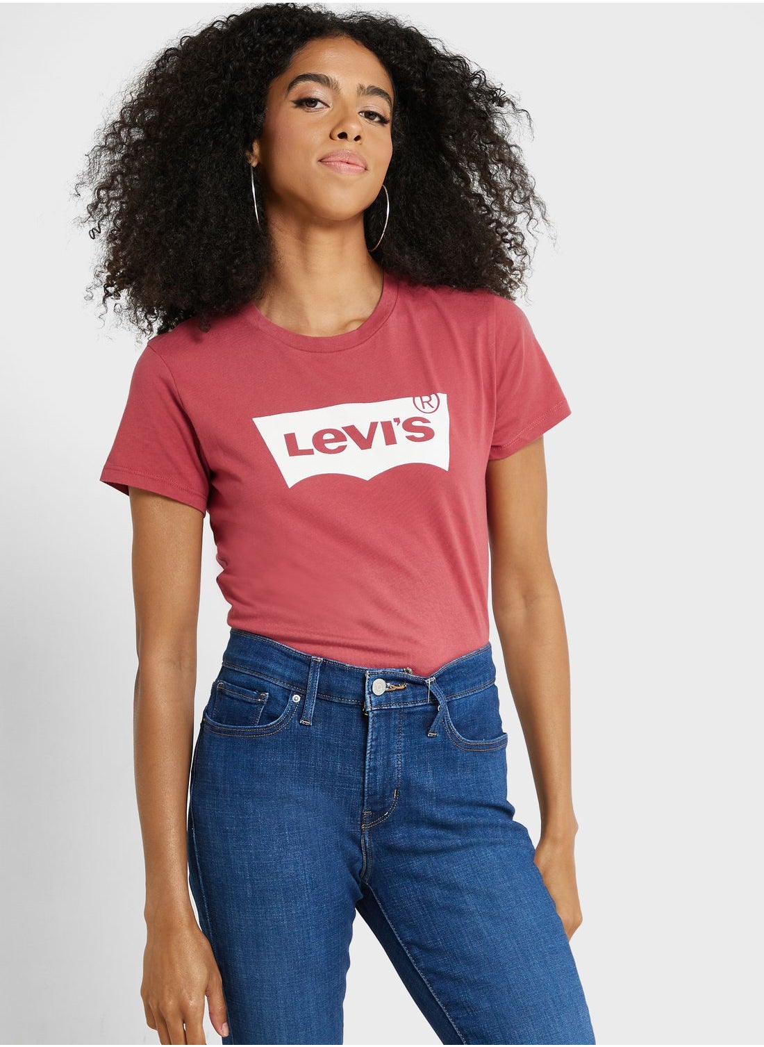 levi's maroon t shirt