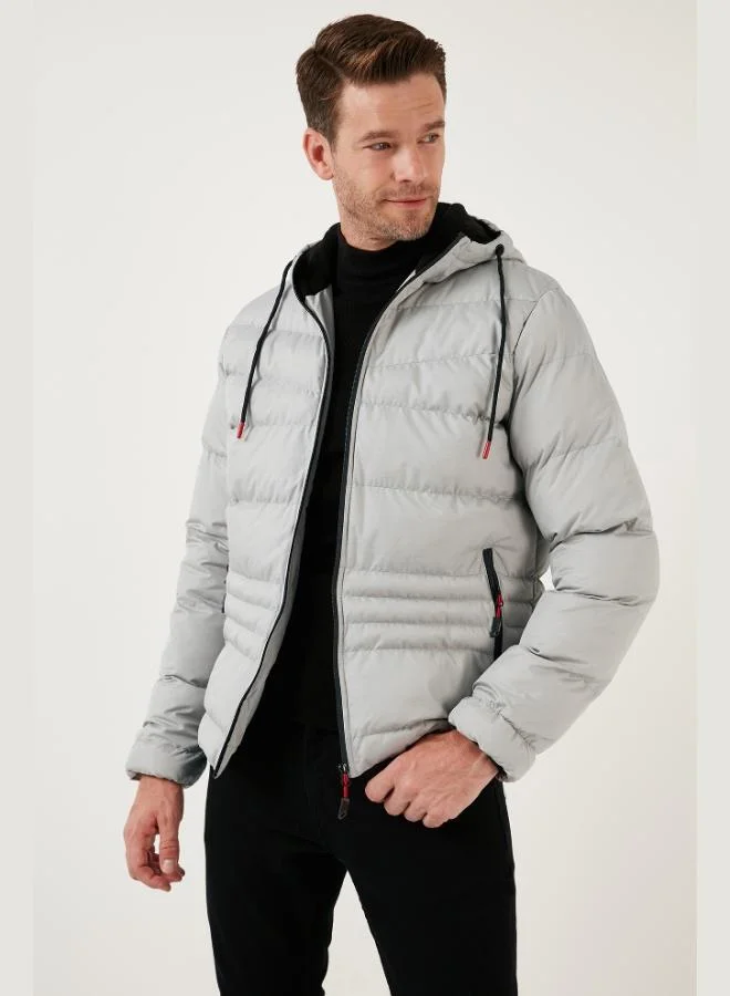 Buratti  Buratti Hooded Pocket Slim Fit Puffer Jacket Men's JACKET 6490001 for Men | Best Price UAE