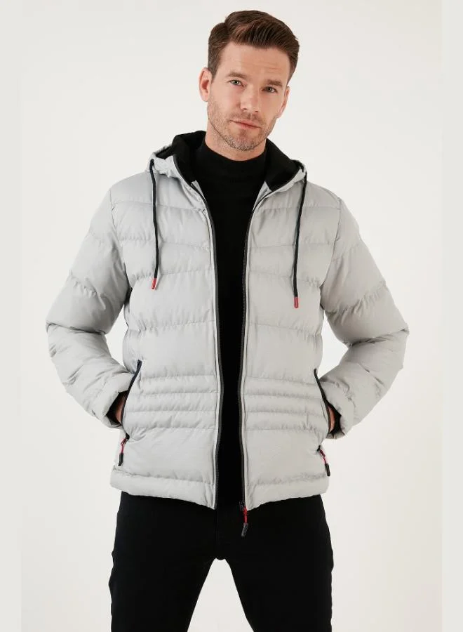 Buratti  Buratti Hooded Pocket Slim Fit Puffer Jacket Men's JACKET 6490001 for Men | Best Price UAE
