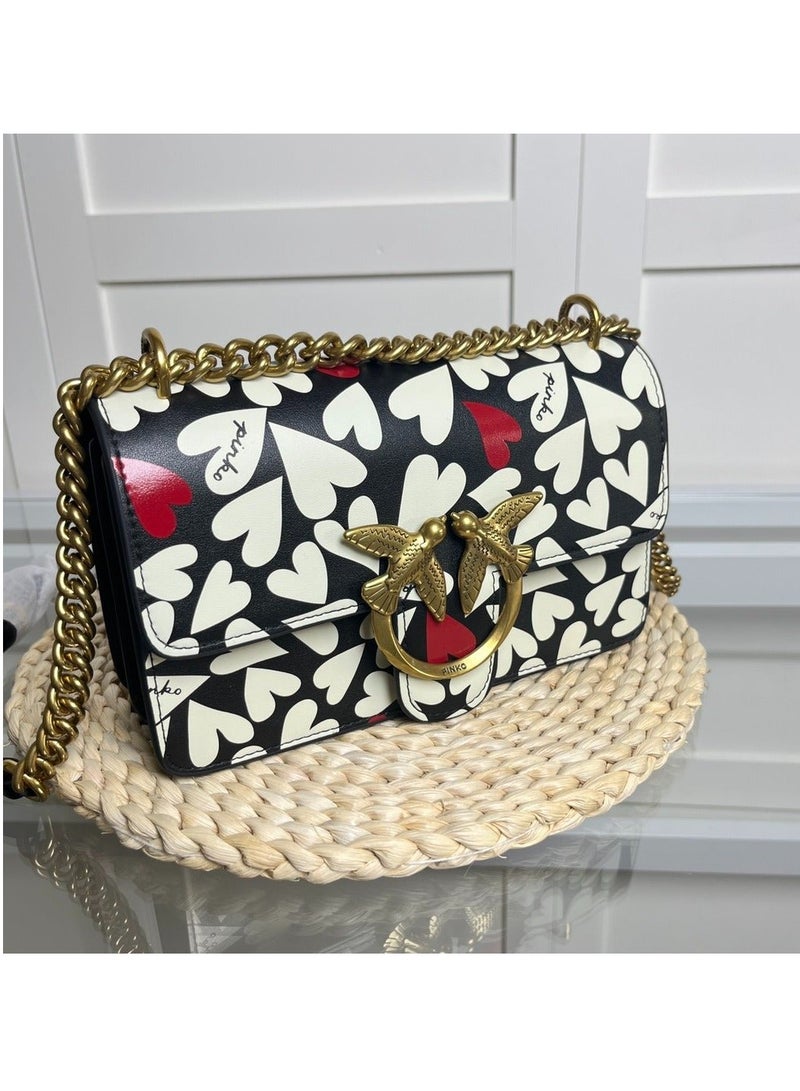 Pinko Classic Chain Crossbody Shoulder Bag 21*12*7cm - Image 2