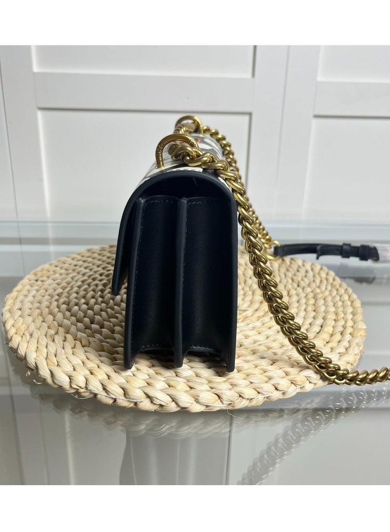 Pinko Classic Chain Crossbody Shoulder Bag 21*12*7cm - Image 4