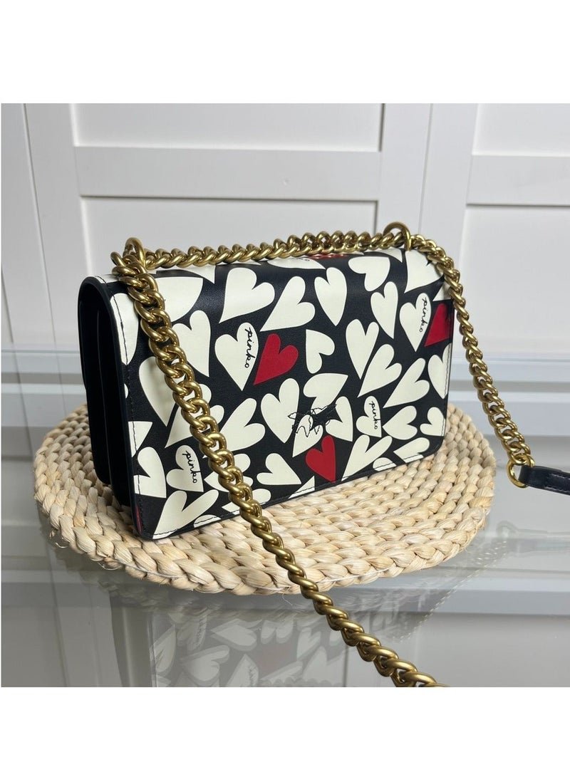 Pinko Classic Chain Crossbody Shoulder Bag 21*12*7cm - Image 3