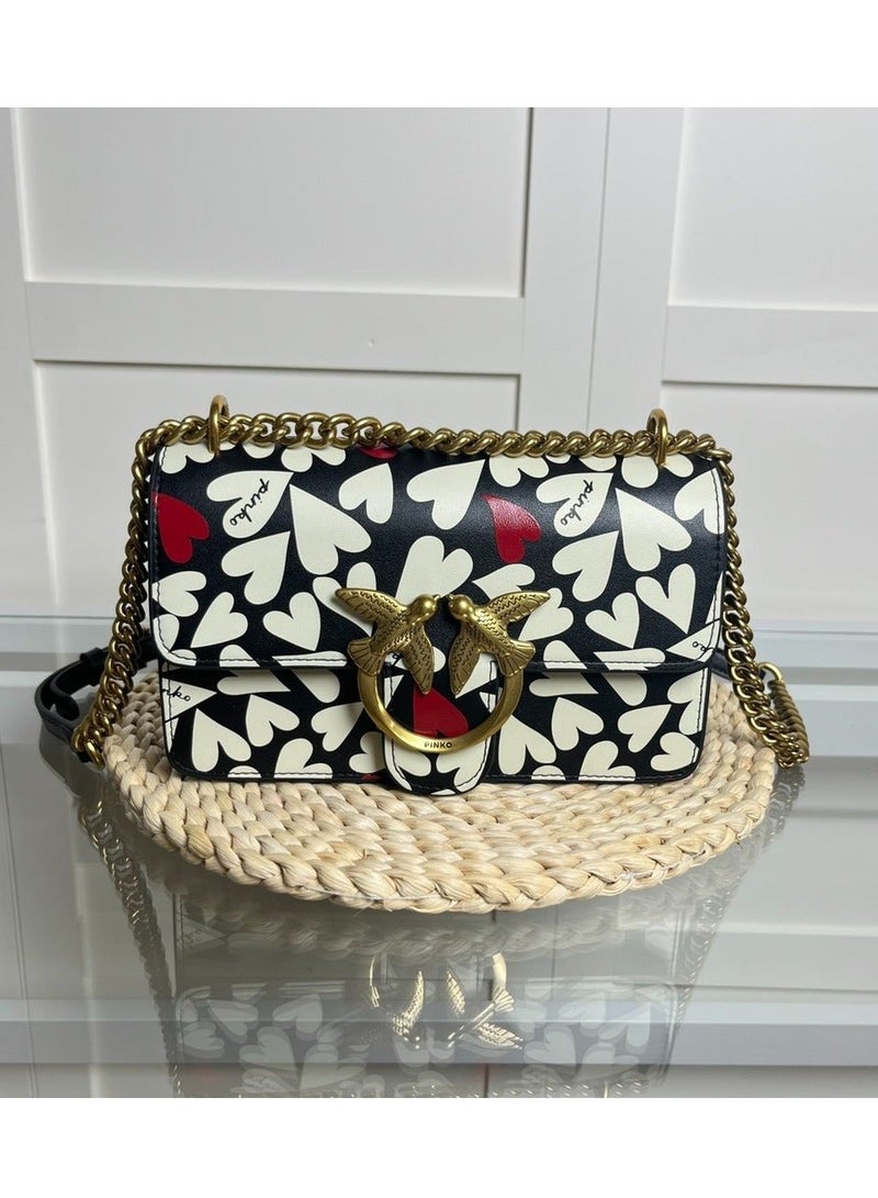 Pinko Classic Chain Crossbody Shoulder Bag 21*12*7cm - Image 1