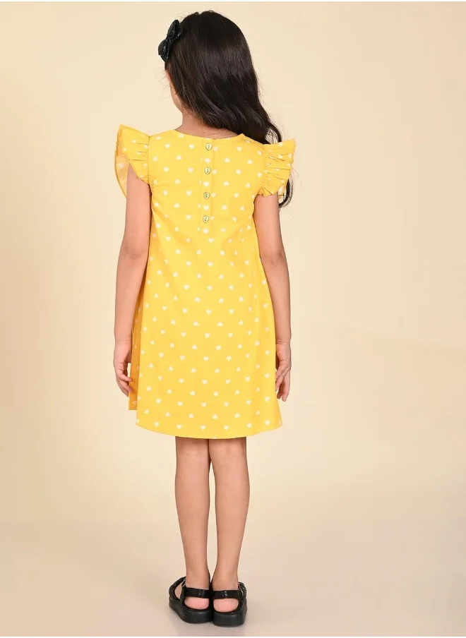 ليل بيكس Printed A-Line Dress