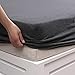 PURE ERA PURE ERA Jersey Knit Cotton Fitted Bottom Sheet ONLY (No Flat Sheet or Shams) Deep Pocket Up to 15" to 20" Ultra Soft  - Image 2