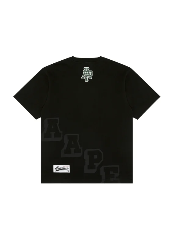 ايه ايه بي إي Moonface logo printed short sleeve tee