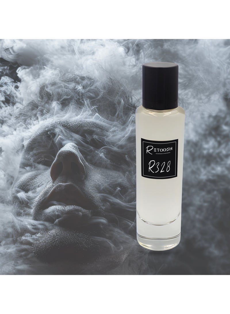 Retoosh Perfumes Embrace the R328 Perfume – A Woody Floral Fragrance for Men | 50ml - Image 3