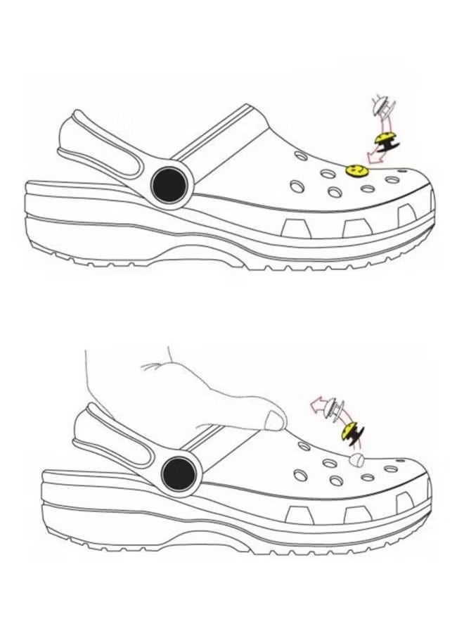 One Piece 12-Piece Crocs Shoe Decoration Charms,  for Kids Boys Girls Men Women Party Favor  - Image 4