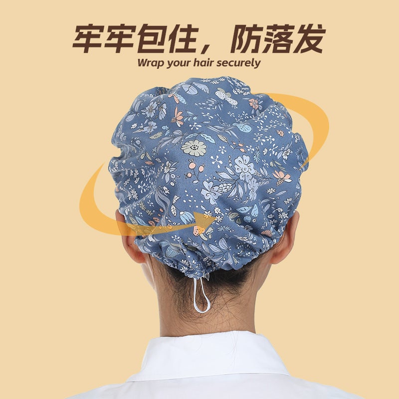 Chef Hat Catering Cooking Kitchen Anti-Oil Smoke Hat Cooking Canteen Home Work Hat Factory Dust-Proof Headgear - Image 5