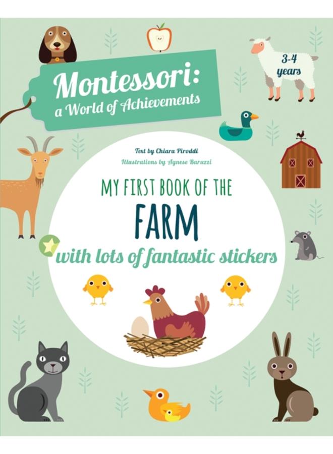 My First Book of the Farm : Montessori Activity Book 