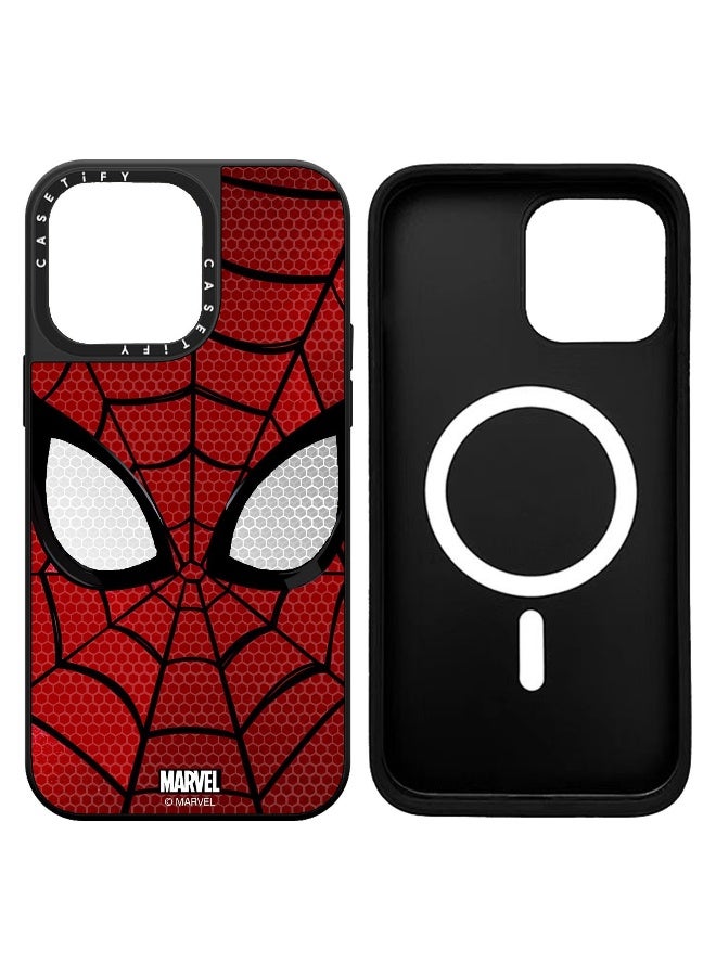 Casetify Magnetic Suction Phone Case for iPhone 15 Pro Spider Man Cover - Image 2