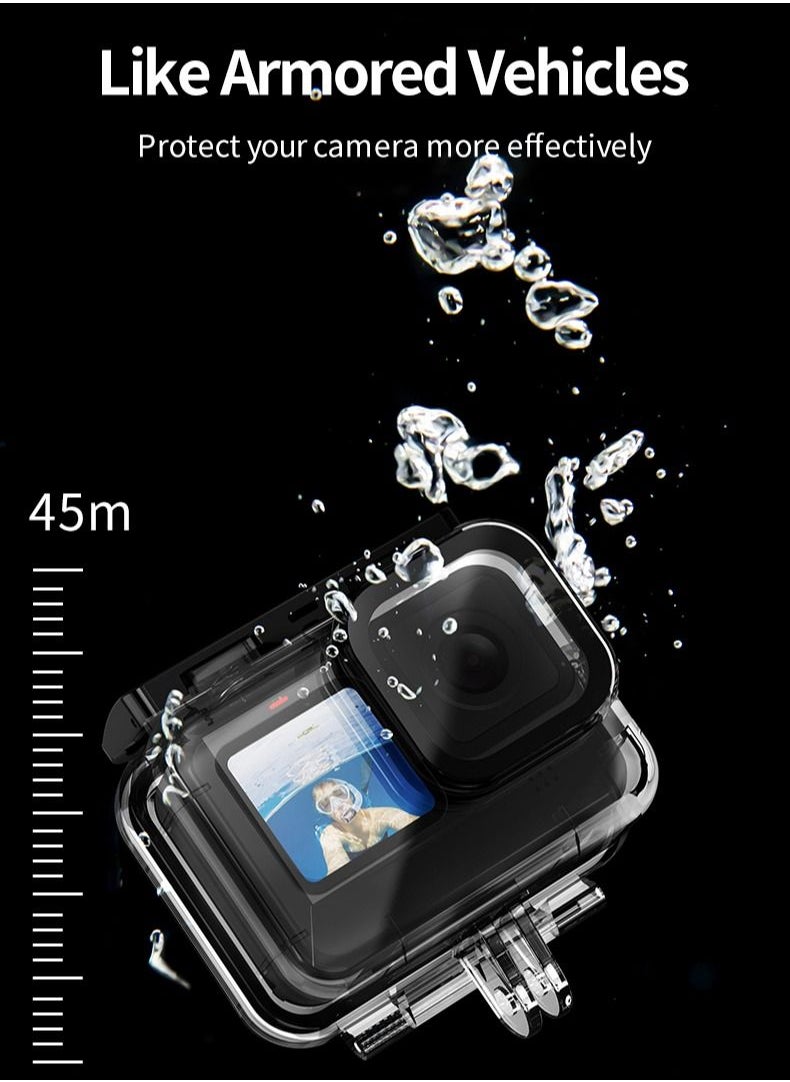 حقيبة غوص مقاومة للماء من TELESIN لكاميرات GoPro HERO11 HERO10 HERO9