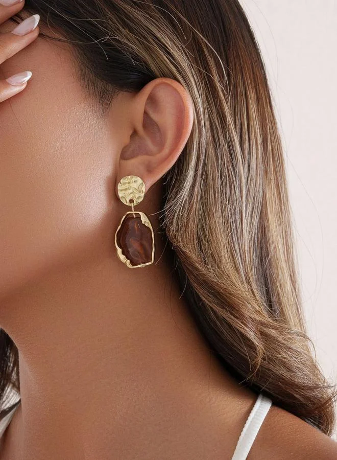 Take Two Rhinestone Dangle Earrings