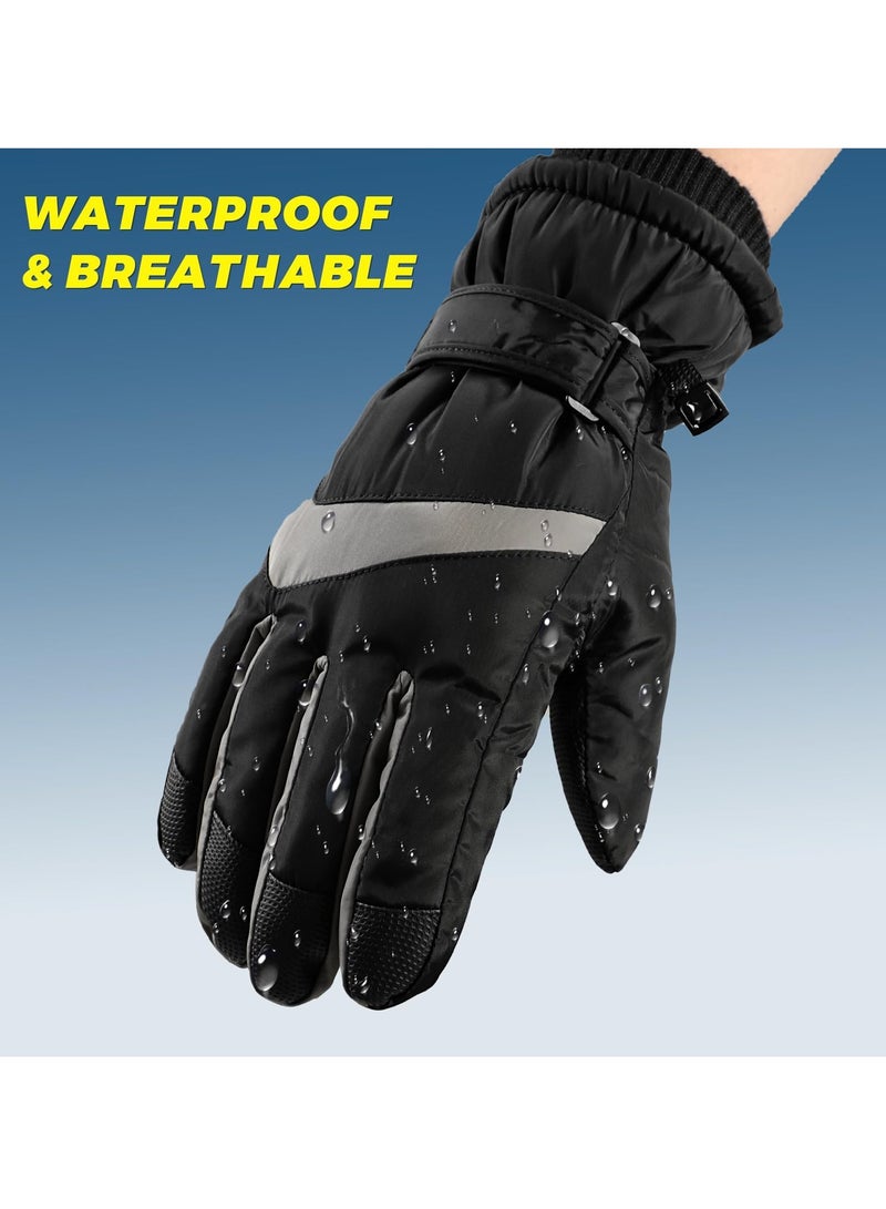 KASTWAVE Winter Gloves for Men Women - Wool Fleece Liner Touchscreen Gloves, Thermal Warm Winter Gloves for Cold Weather - Image 2