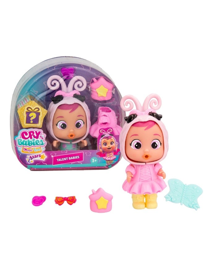 Cry Babies Magic Tears Nina Talent Doll –Collectible Real Tears Mini Doll with Water Crying Function and Dressed in Her Dancer Outfit Talent, Perfect Gift Toy for Children - Image 1