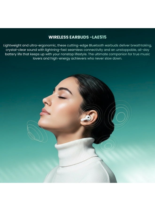LEVORE TWS Wireless ANC Earbuds LAE515, Active Noise Cancellation, Bluetooth True Wireless Earphones with Deep Bass, Touch Control, Built-in Mic, Long Battery Life - Image 5