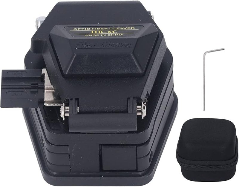 Portable Fiber Cleaver with Stainless Steel Slide Rail for Strands Cable Cutter - Image 2