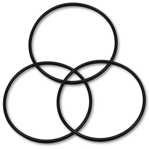 Captain ORing OR250 Filter ORing 3 Pack Replacement for Culligan WHHD200C 3M 3WHHDS01 Dupont WFAO100 3M AP801BT AP802BT Hydronix HF45 etc