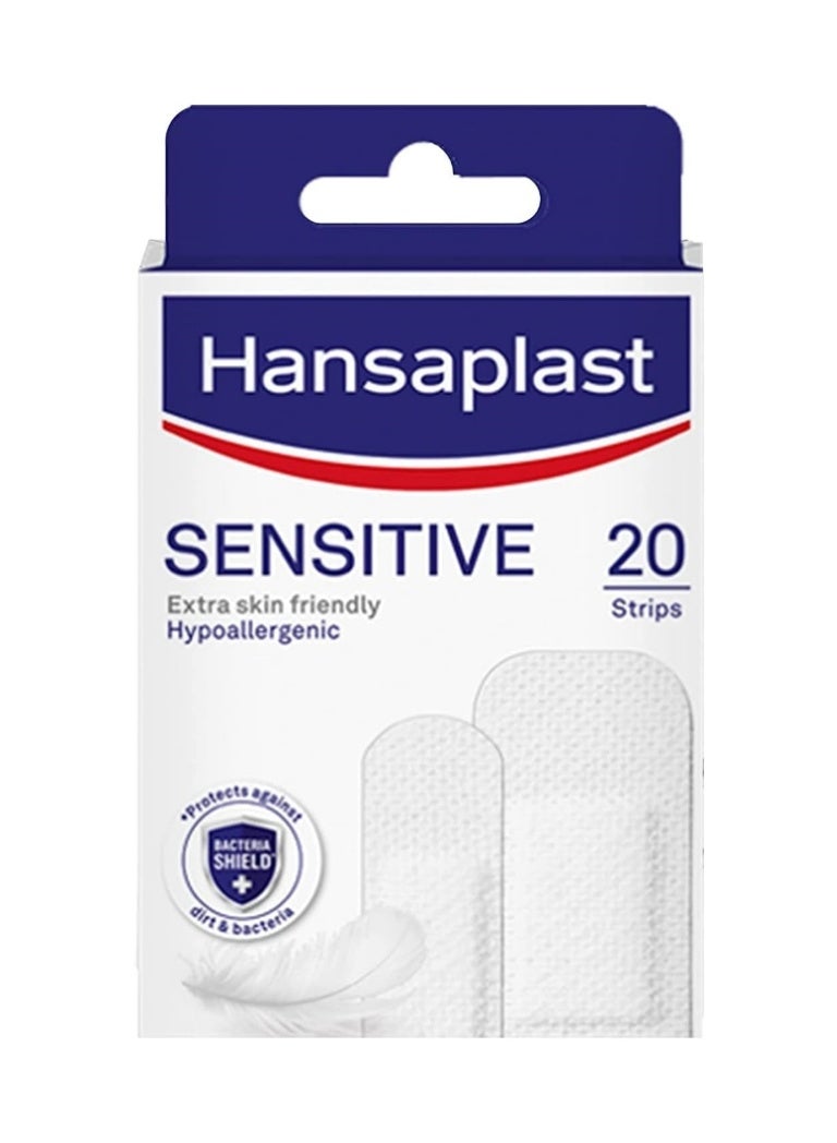 هانزابلاست لصقات جروح مقاومة للماء – 20 لصقه حساسة - Image 1