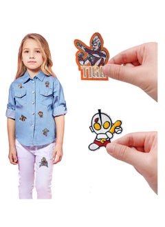 Excefore Iron on Patches for Clothing, 8 Pcs Iron-on Embroidery Decorative Patches, Cartoon Anime Fabric Repair DIY Patch, for Clothing, Jeans, Jackets, Pants, Dress, Hats, Backpacks  - Image 3