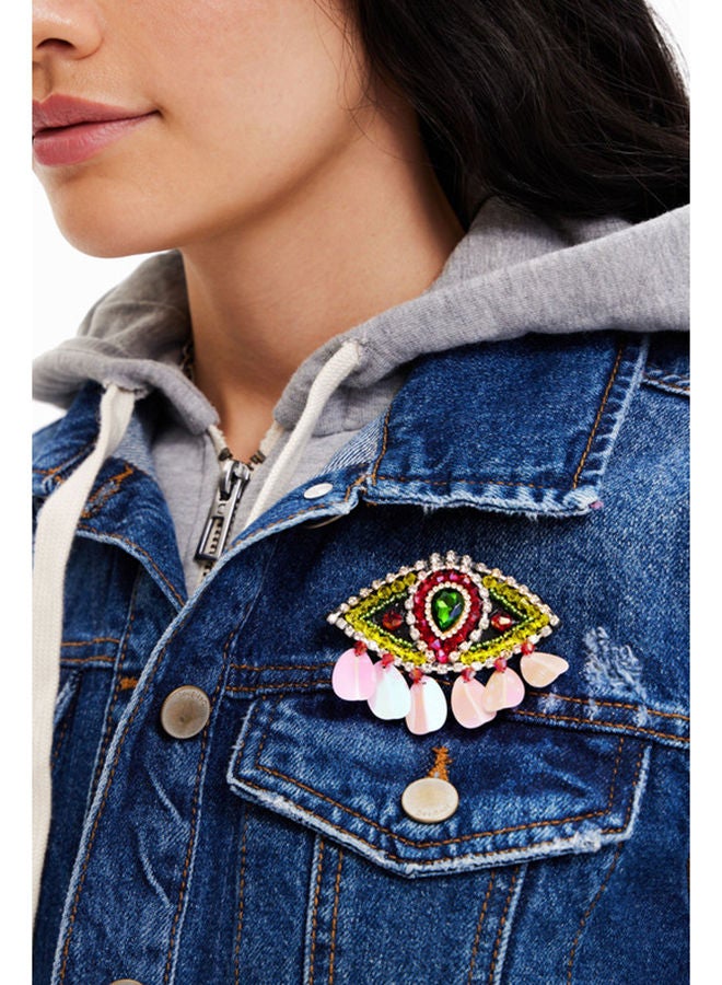 DESIGUAL Hooded denim jacket  - Image 5