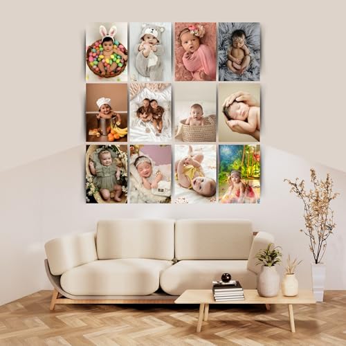 Posters Inc Pack Of 12 Baby Posters,Wall Decoration Items For Living Room And Kitchen, Cute Baby Posters For Home Decor, Gifts For Pregnant Women And Best Friend, 8x12 Inches Size, 300 GSM Paper - Image 2
