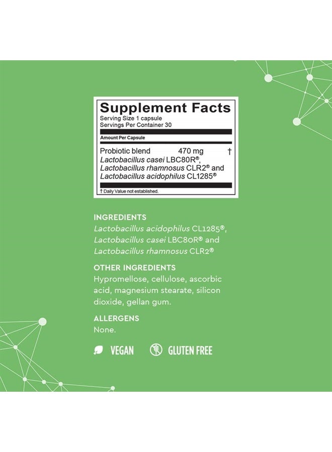 Bio-K Plus Bio-K + Extra Care Probiotic Supplement Capsules for Adult Men and Women, 80 Billion Active Bacteria, Promotes Immune System Health - Vegan & Gluten-Free Delayed Release, 20 Capules/Box - Image 2