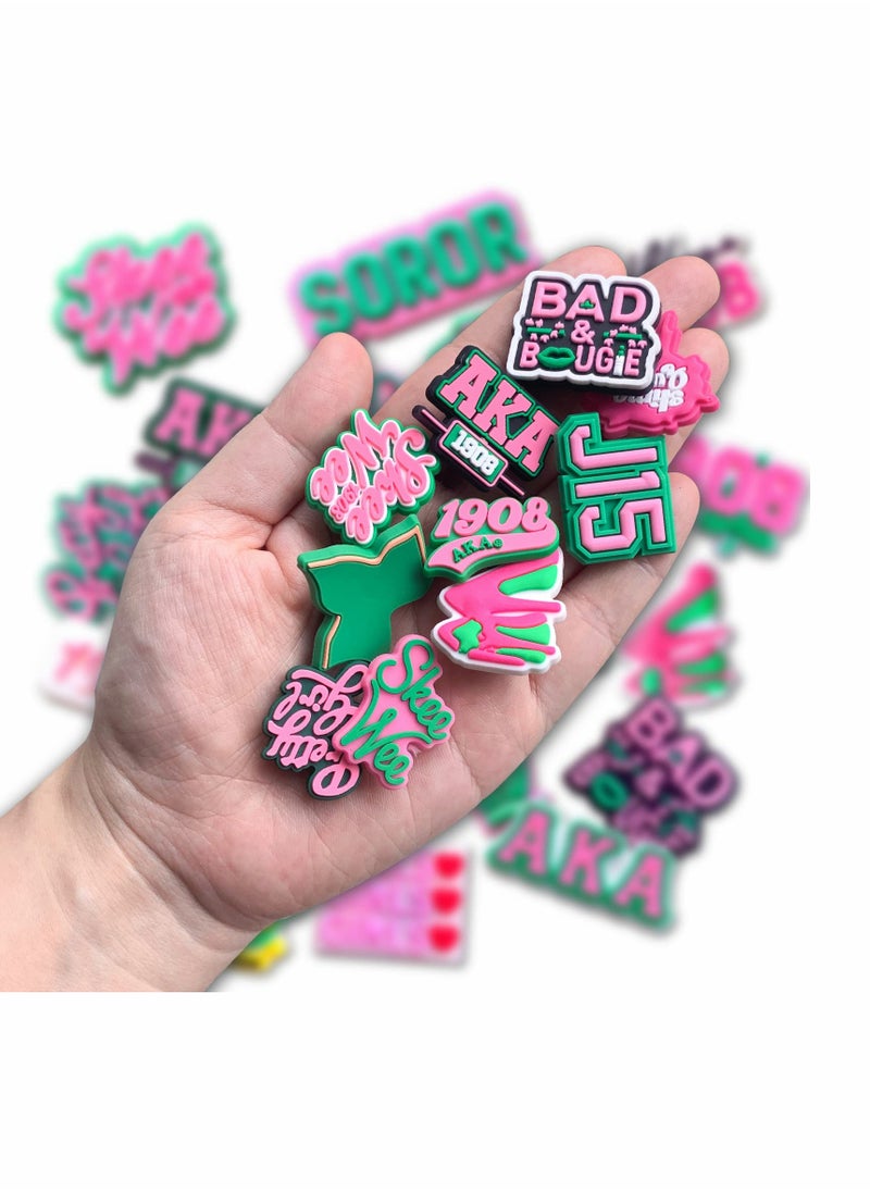 Excefore 39 Pcs Shoe Decoration Charms Fits for Shoes Bracelets Wristbands Charms Decoration for Girls Women Party Favor Gifts  - Image 4