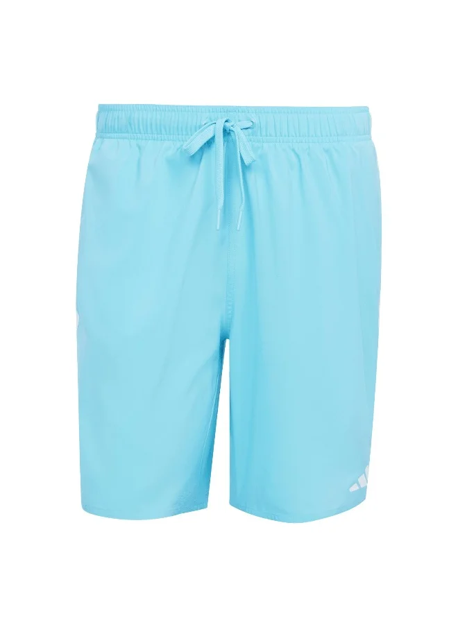 Adidas adidas 3 stripes 8 inch men swim shorts