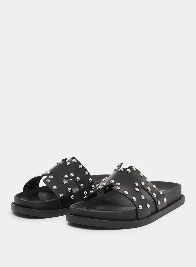 Styli Styli Studded Vamp Open Toe Sandals