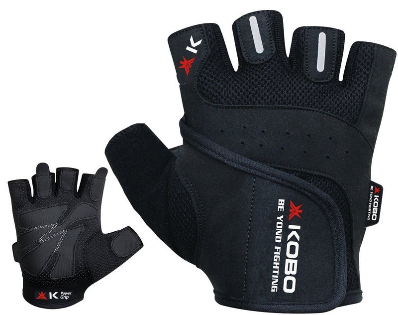 Kobo Fitness Gloves/Weight Lifting Gloves/Gym Gloves (Imported) (Large) - Image 5