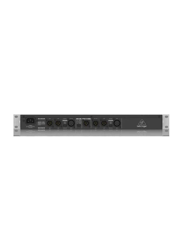 behringer - Behringer High-Precision Stereo 2-Way/Mono 3-Way Crossover with Subwoofer Output - Image 1