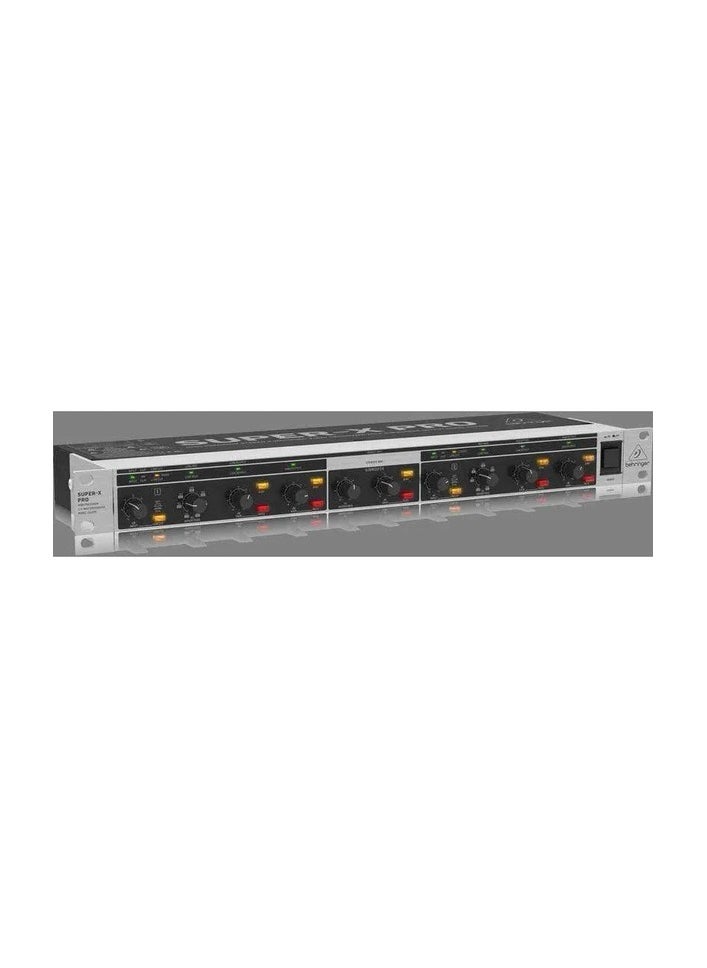 behringer - Behringer High-Precision Stereo 2-Way/Mono 3-Way Crossover with Subwoofer Output - Image 1