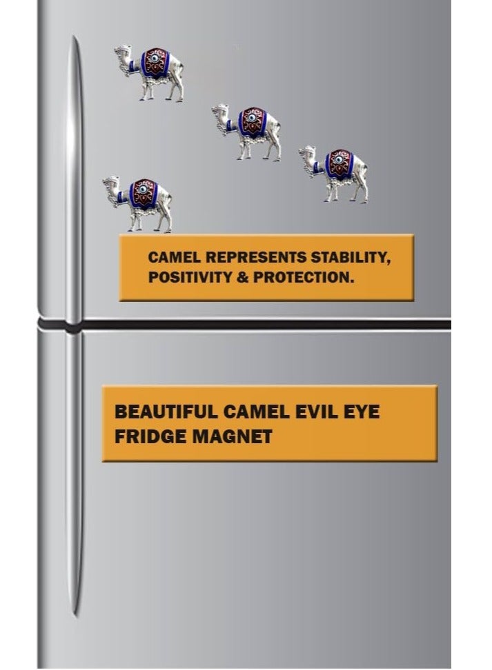 REBUY REBUY Camel Design Evil Eye Fridge Magnet  - Image 3