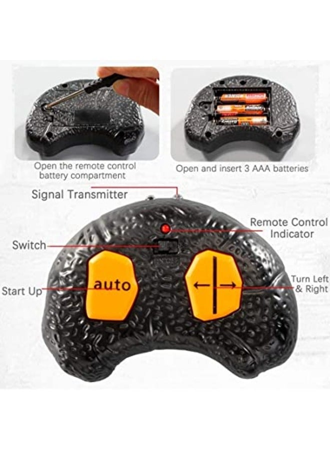 لعبة ثعبان التحكم عن بعد - ثعبان بايثون واقعي يتم التحكم فيه عن بعد للأطفال والكبار، لعبة ثعبان مزيف بالحجم الطبيعي للتحكم عن بعد للمقالب والمتعة في الهواء الطلق وهواة الجمع - Image 3