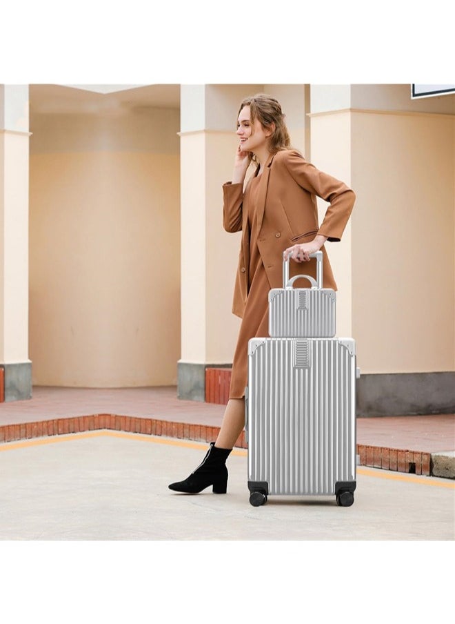 Denzoz - Luggage Sets, Expandable Hardshell Luggage, 4-piece (14/20/24/28)" Suitcase Sets, with Universal Wheels,ABS+PC Harshell Spinner Luggage with TSA Lock - Image 1