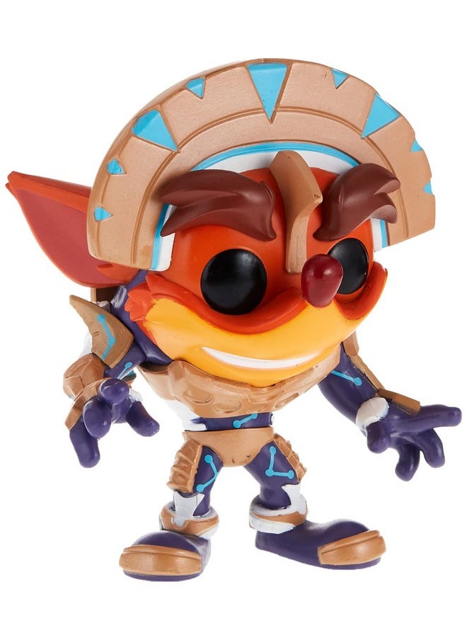 Funko Crash Bandicoot Crash In Mask Armor Pop Vinyl Summer Convention 2021  - Image 1