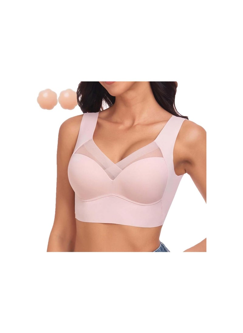 Generic - Vantotolo Posture Bra, Wireless Push-Up Comfort Bra, Hatmeo Posture Correcting Bra, Hatmeo Bras for Senior Women - Image 1