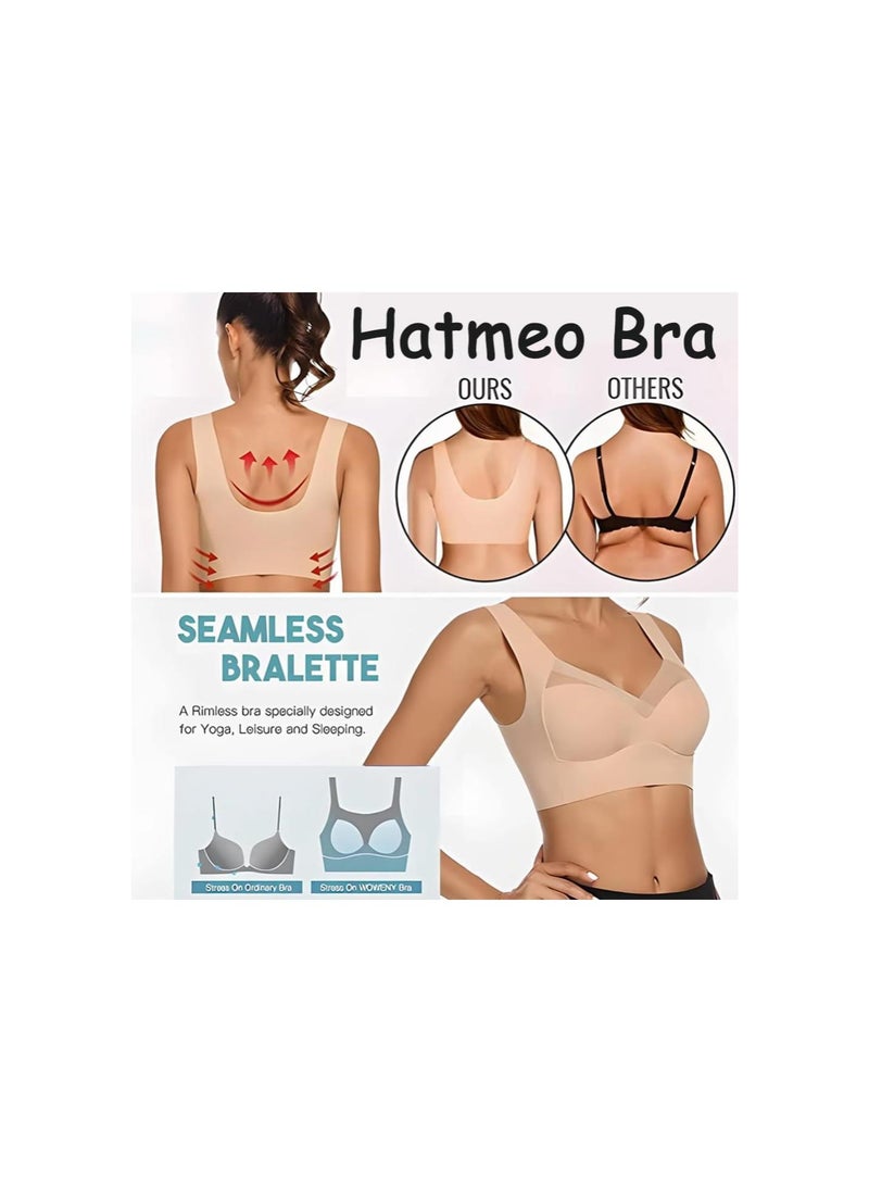 Generic - Vantotolo Posture Bra, Wireless Push-Up Comfort Bra, Hatmeo Posture Correcting Bra, Hatmeo Bras for Senior Women - Image 1