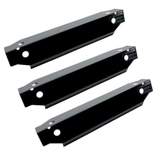 Direct Store Parts DP134 (5-pack) Porcelain Steel Heat Shield/Heat Plates Replacement for Brinkmann, Aussie, Charmglow, Grill King, Uniflame, Master Forge, Grill King, Tera Gear Gas Grill Models (5) - Image 1