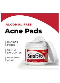 Stridex Stridex Maximum, Medicated Acne Soft Touch Pads, 55 count, Alcohol Free  - Image 4