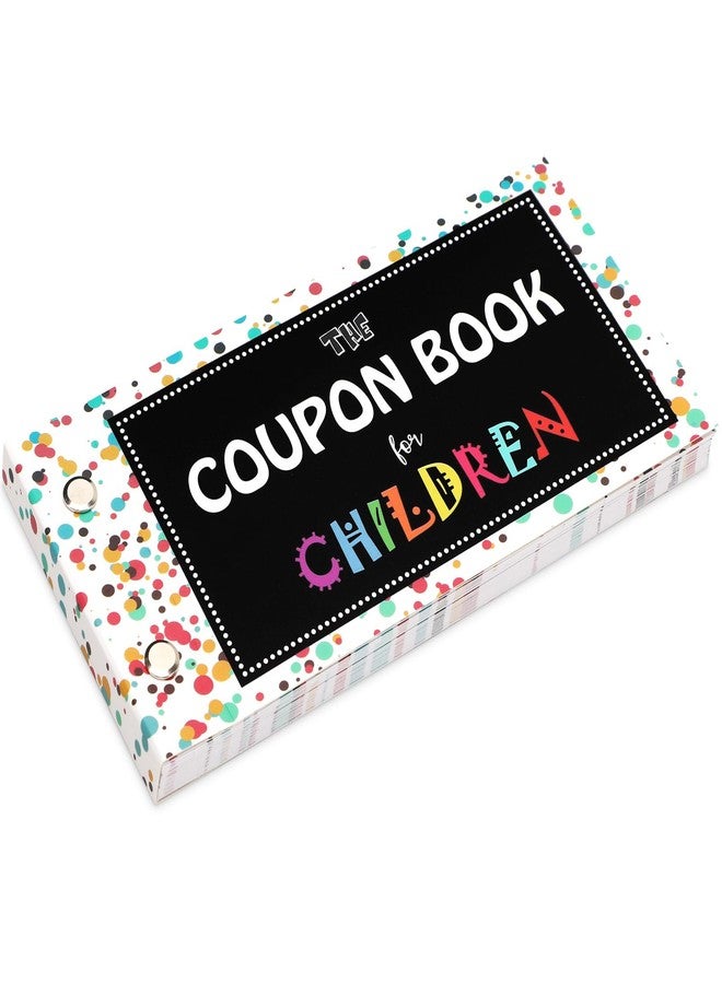 JULEASEL Coupon Book for Kids, 30 Blank Fillable Gift Vouchers for Boys and Girls, Blank Coupons to Fill In Your Own Gift Ideas, 300gsm - Image 1