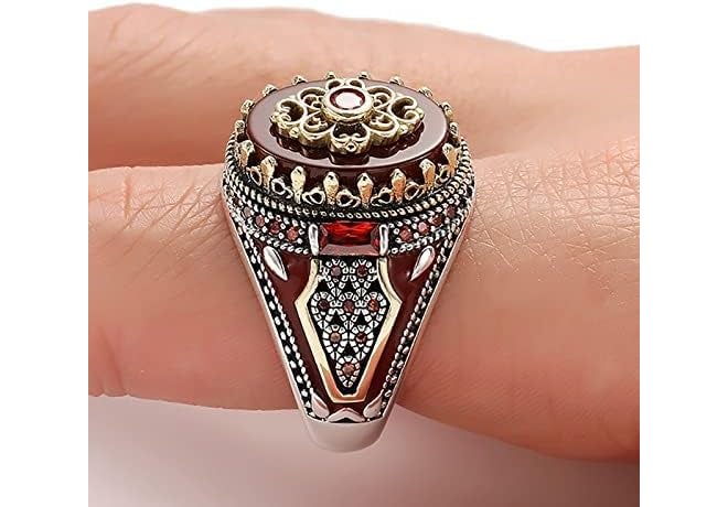 RUVEE Men's Turkish Stainless Steel Religious Ring – Metallic Plated Statement Jewelry for Men & Boys - Image 4