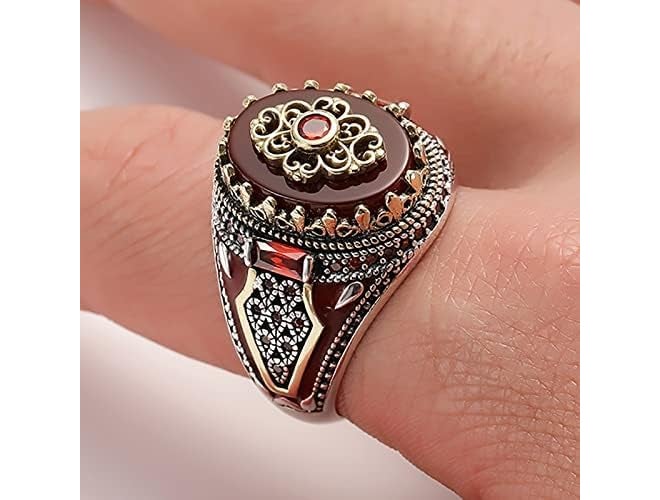 RUVEE Men's Turkish Stainless Steel Religious Ring – Metallic Plated Statement Jewelry for Men & Boys - Image 5