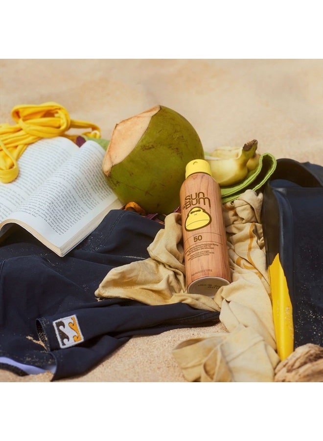 Sun Bum Original SPF 50 Sunscreen Spray |Vegan and Hawaii 104 Reef Act Compliant (Octinoxate & Oxybenzone Free) Broad Spectrum Moisturizing UVA/UVB Sunscreen with Vitamin E | 6 oz - Image 5