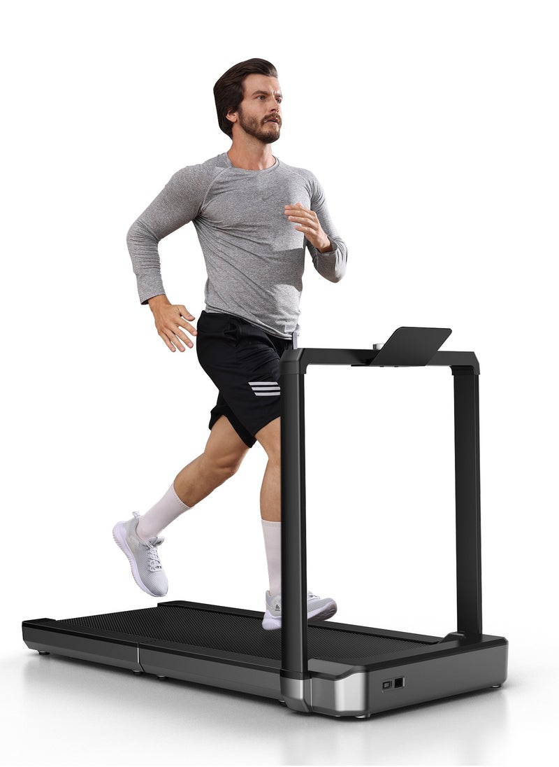 KINGSMITH - TRMX16F-جهاز المشي MX16 مع أقصى سرعة 16كم/ساعة، مع محرك فرش 1.5HP | للاستخدام المنزلي والمكتبي | حتى 136كجم أقصى حمل | مقبض التحكم في السرعة | دعم التطبيق - Image 1