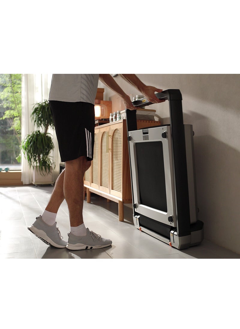 KINGSMITH - TRMX16F-جهاز المشي MX16 مع أقصى سرعة 16كم/ساعة، مع محرك فرش 1.5HP | للاستخدام المنزلي والمكتبي | حتى 136كجم أقصى حمل | مقبض التحكم في السرعة | دعم التطبيق - Image 1